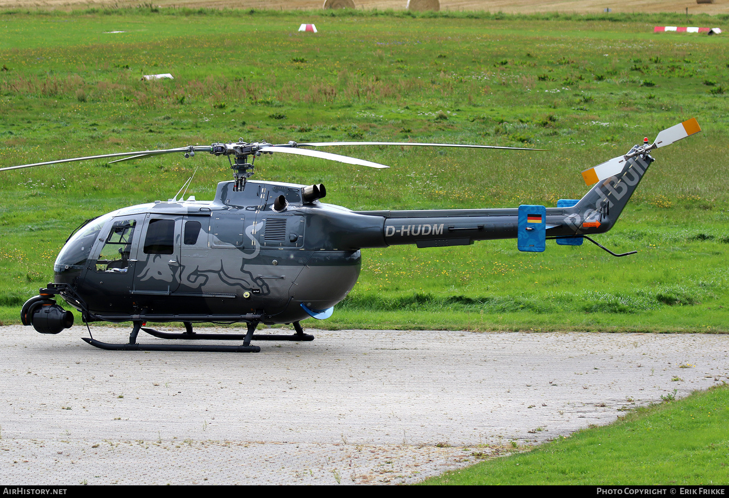 Aircraft Photo of D-HUDM | Eurocopter BO-105CBS-5 | Red Bull | AirHistory.net #597857
