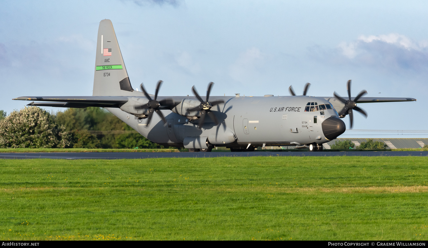 Aircraft Photo of 11-5734 / 15734 | Lockheed Martin C-130J-30 Hercules | USA - Air Force | AirHistory.net #597859
