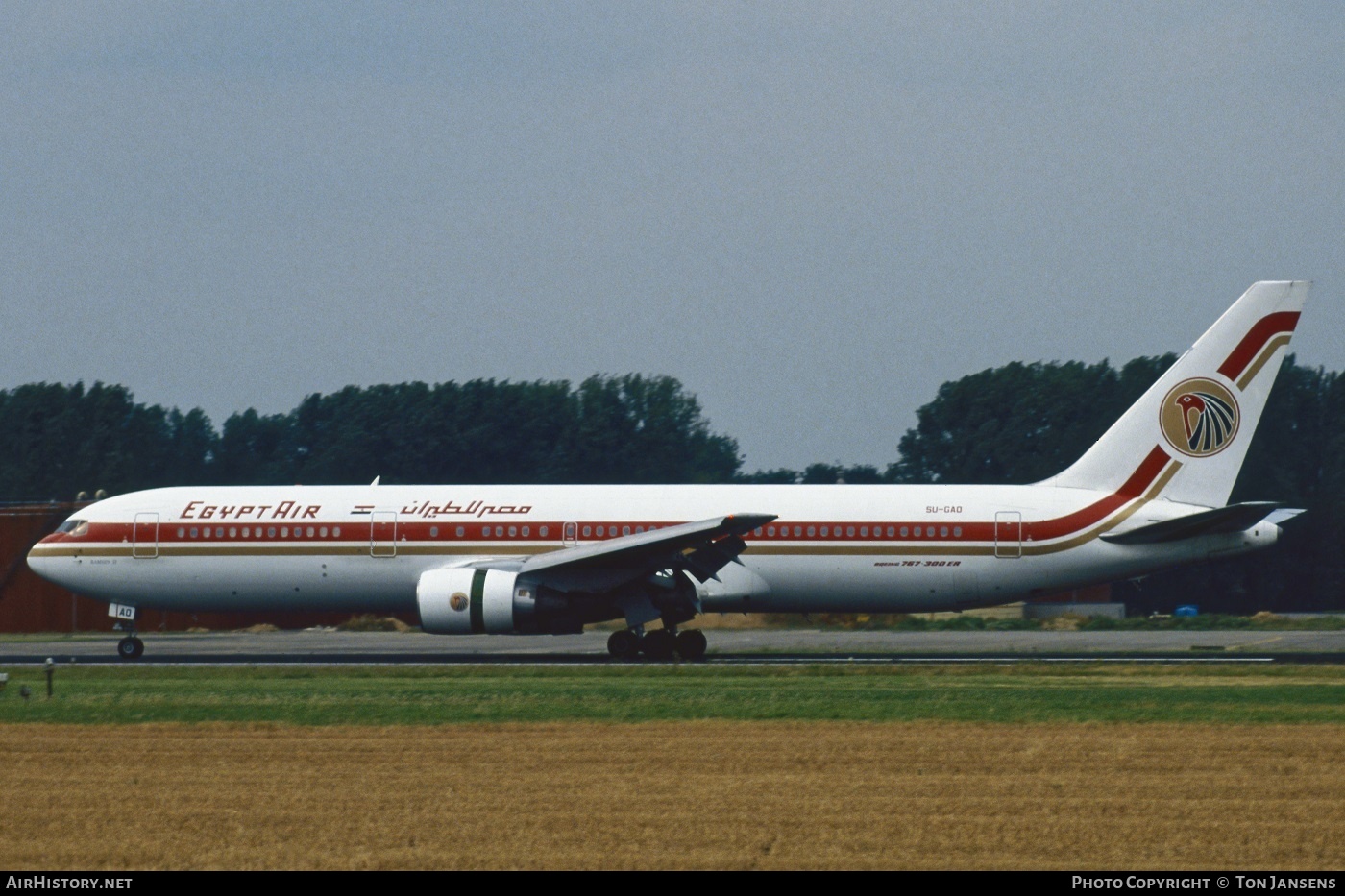 Aircraft Photo of SU-GAO | Boeing 767-366/ER | EgyptAir | AirHistory.net #597867
