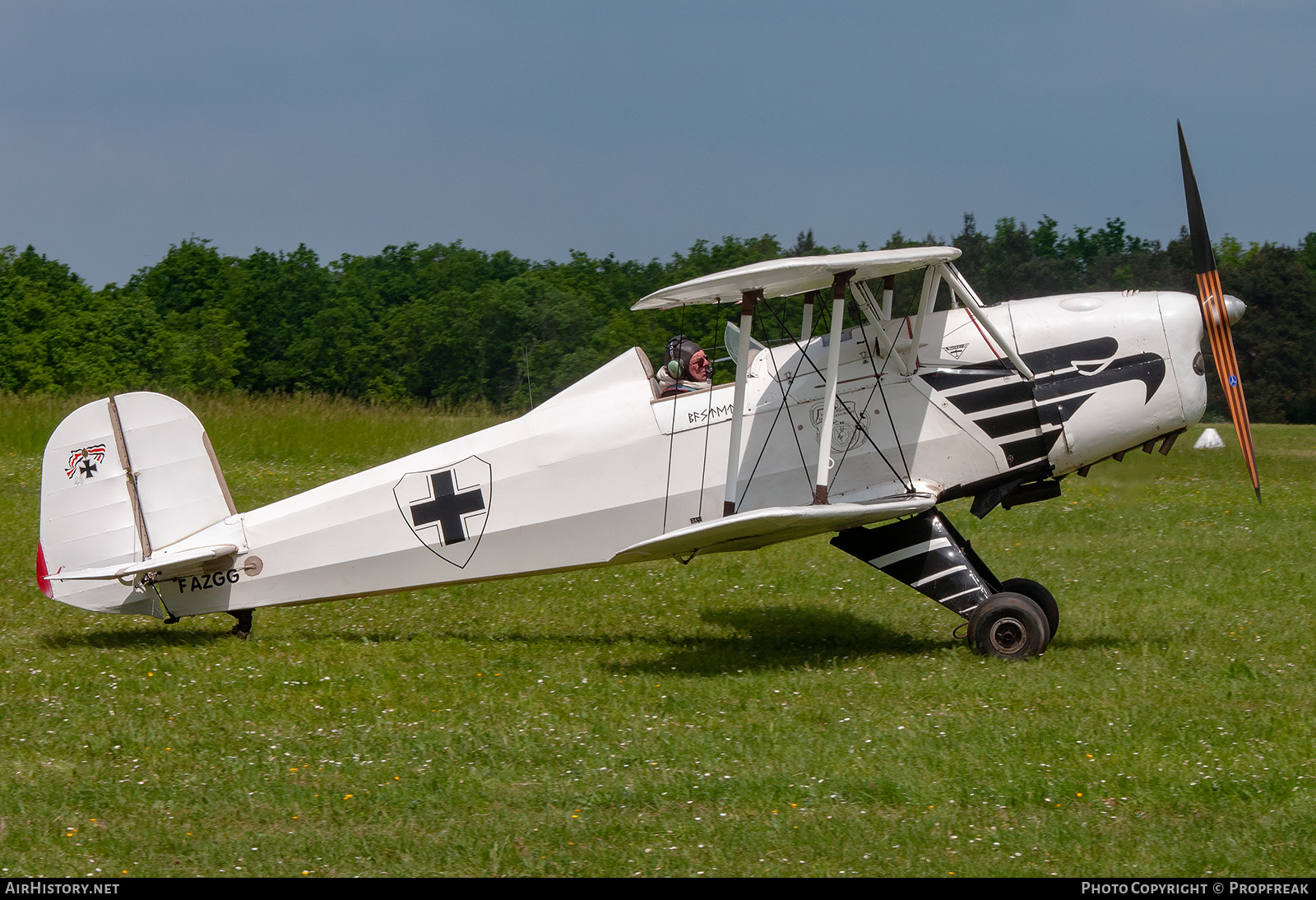 Aircraft Photo of F-AZGG | CASA 1.131E Jungmann | Germany - Air Force | AirHistory.net #597870