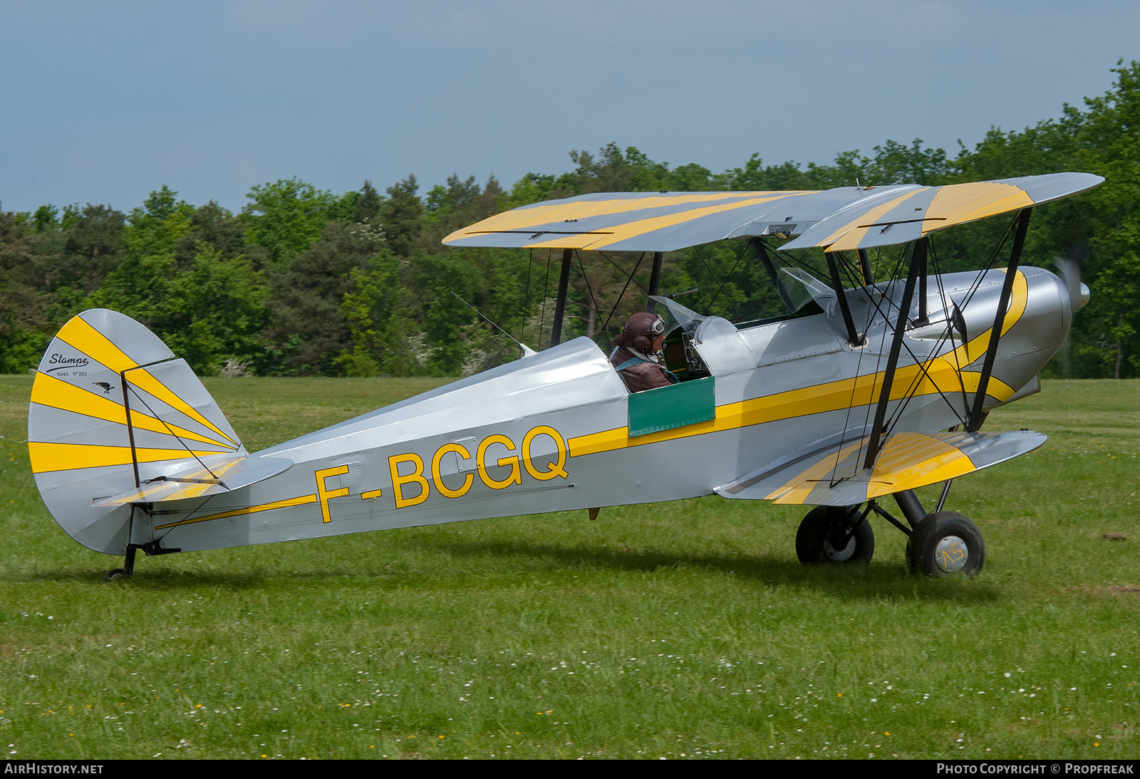 Aircraft Photo of F-BCGQ | Stampe-Vertongen SV-4A | AirHistory.net #597873