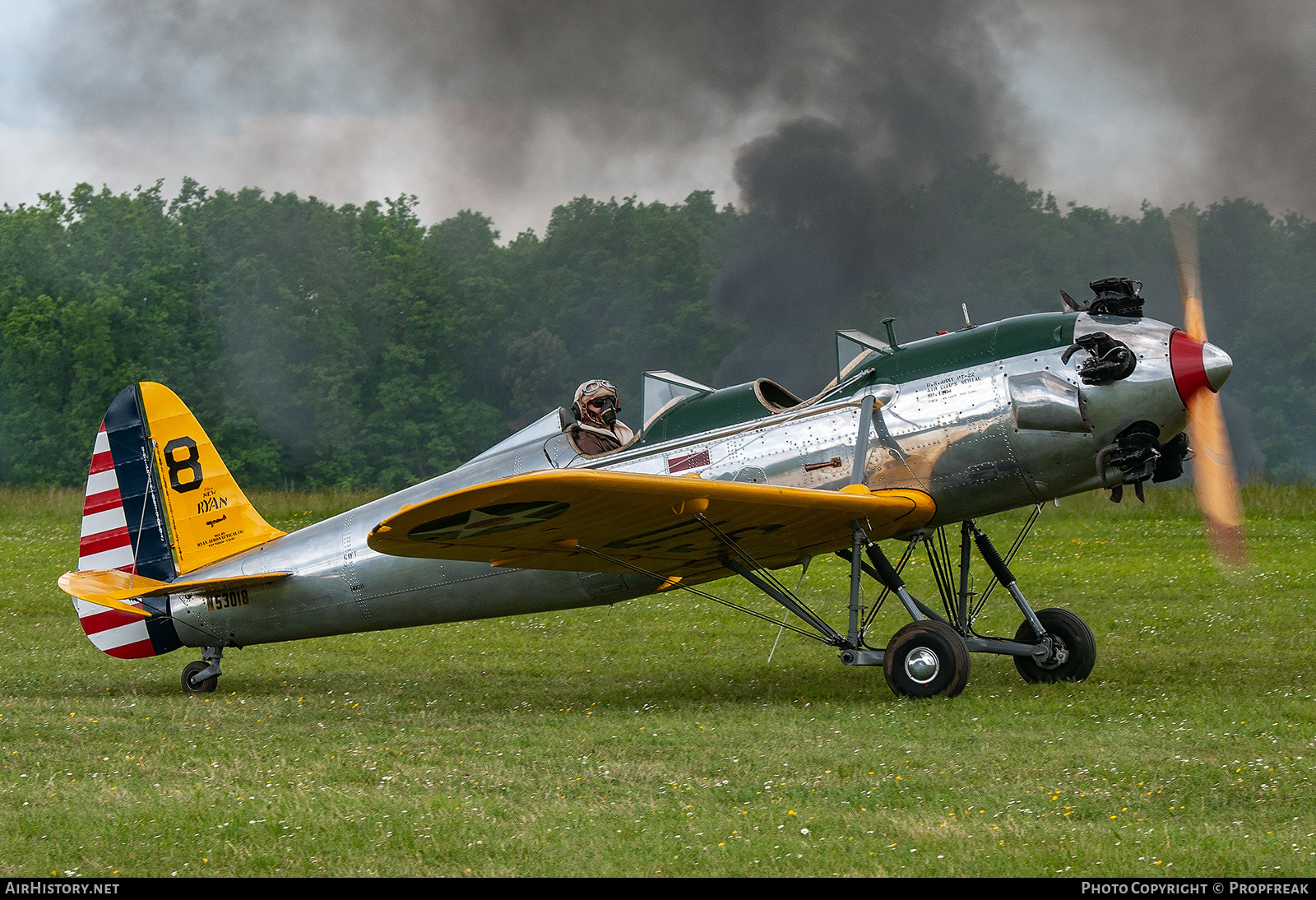 Aircraft Photo of N53018 | Ryan PT-22 Recruit (ST3KR) | USA - Air Force | AirHistory.net #597886