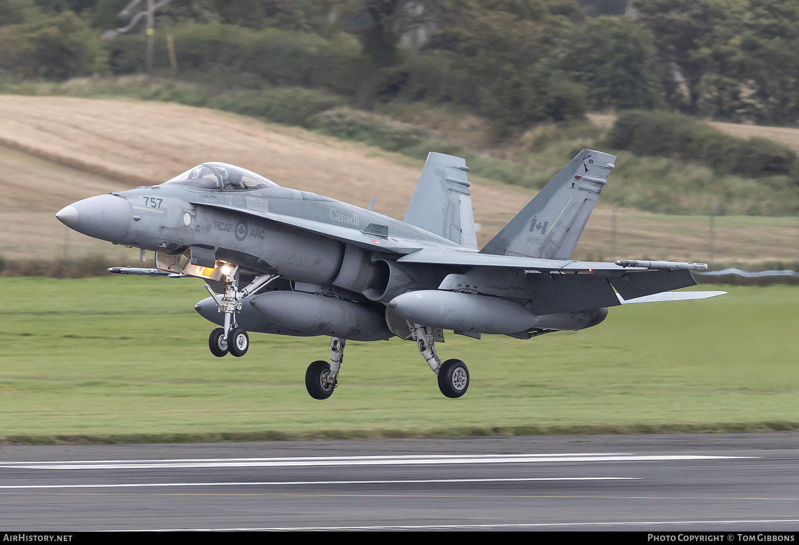 Aircraft Photo of 188757 | McDonnell Douglas CF-188 Hornet | Canada - Air Force | AirHistory.net #597892