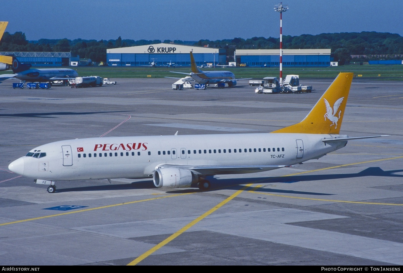 Aircraft Photo of TC-AFZ | Boeing 737-4Y0 | Pegasus Airlines | AirHistory.net #597896