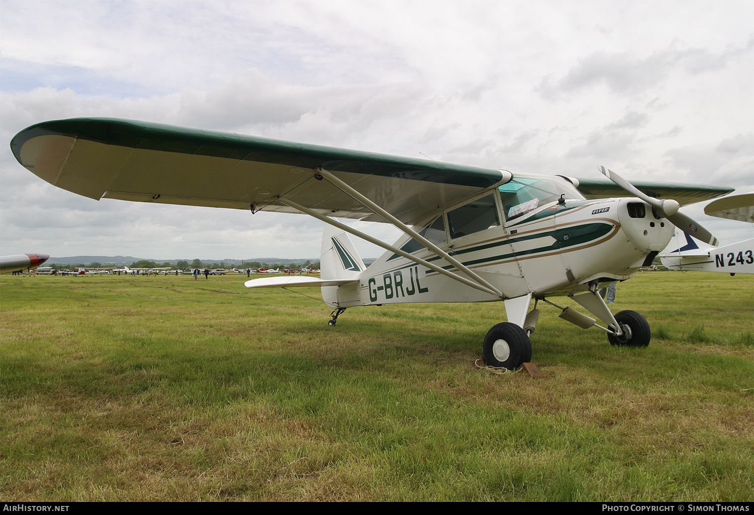 Aircraft Photo of G-BRJL | Piper PA-15 Vagabond | AirHistory.net #597907