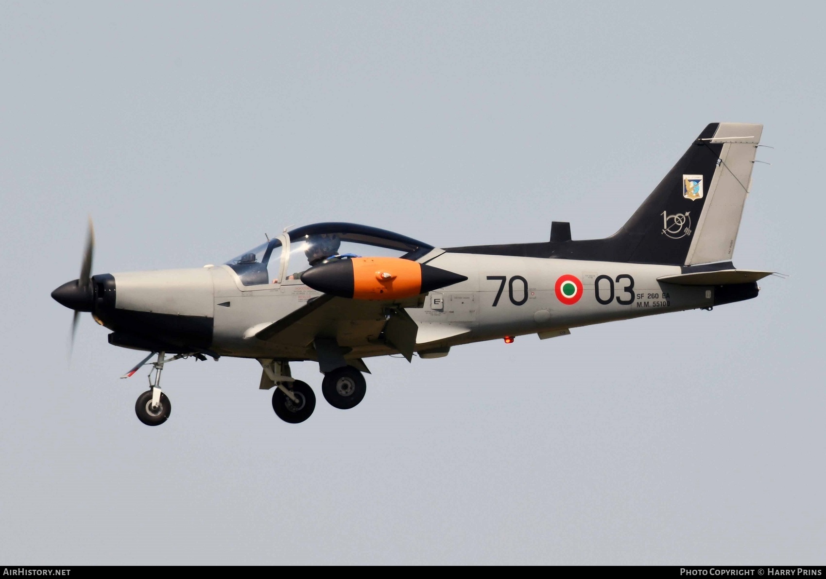 Aircraft Photo of MM55100 | SIAI-Marchetti SF-260EA | Italy - Air Force | AirHistory.net #597911