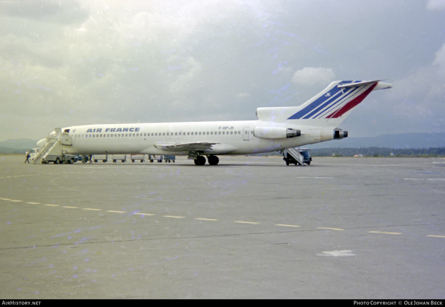 Aircraft Photo of F-BPJK | Boeing 727-228 | Air France | AirHistory.net #597919