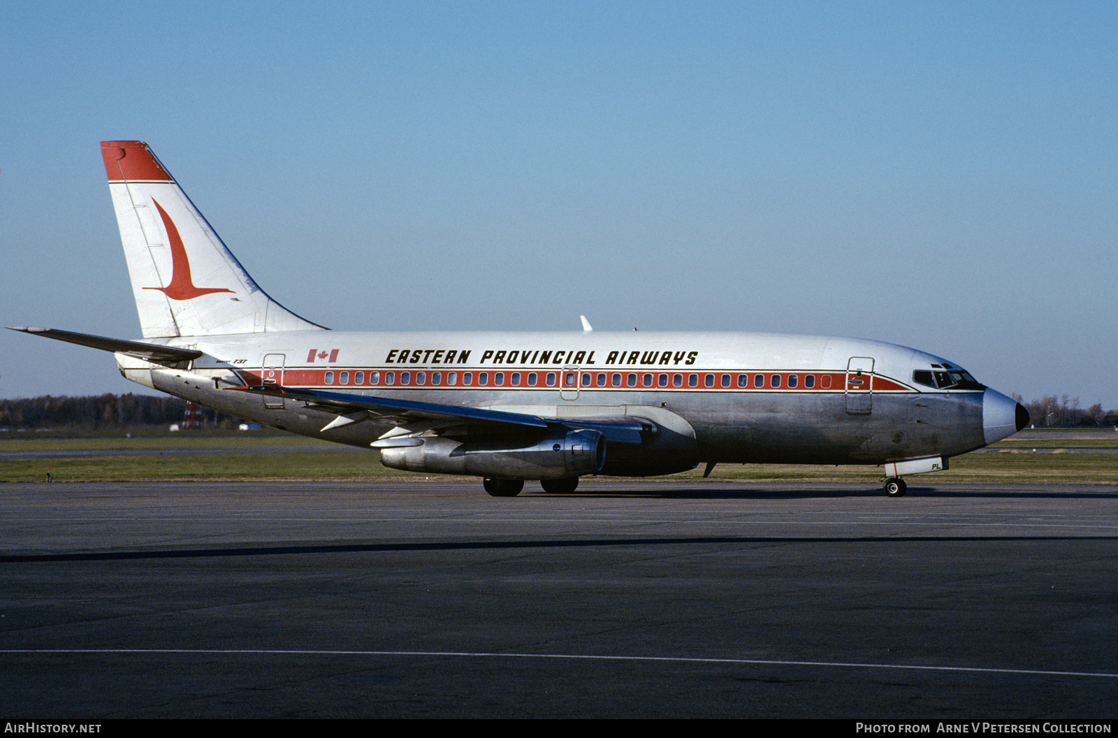 Aircraft Photo of C-FEPL | Boeing 737-2E1 | Eastern Provincial Airways - EPA | AirHistory.net #597937