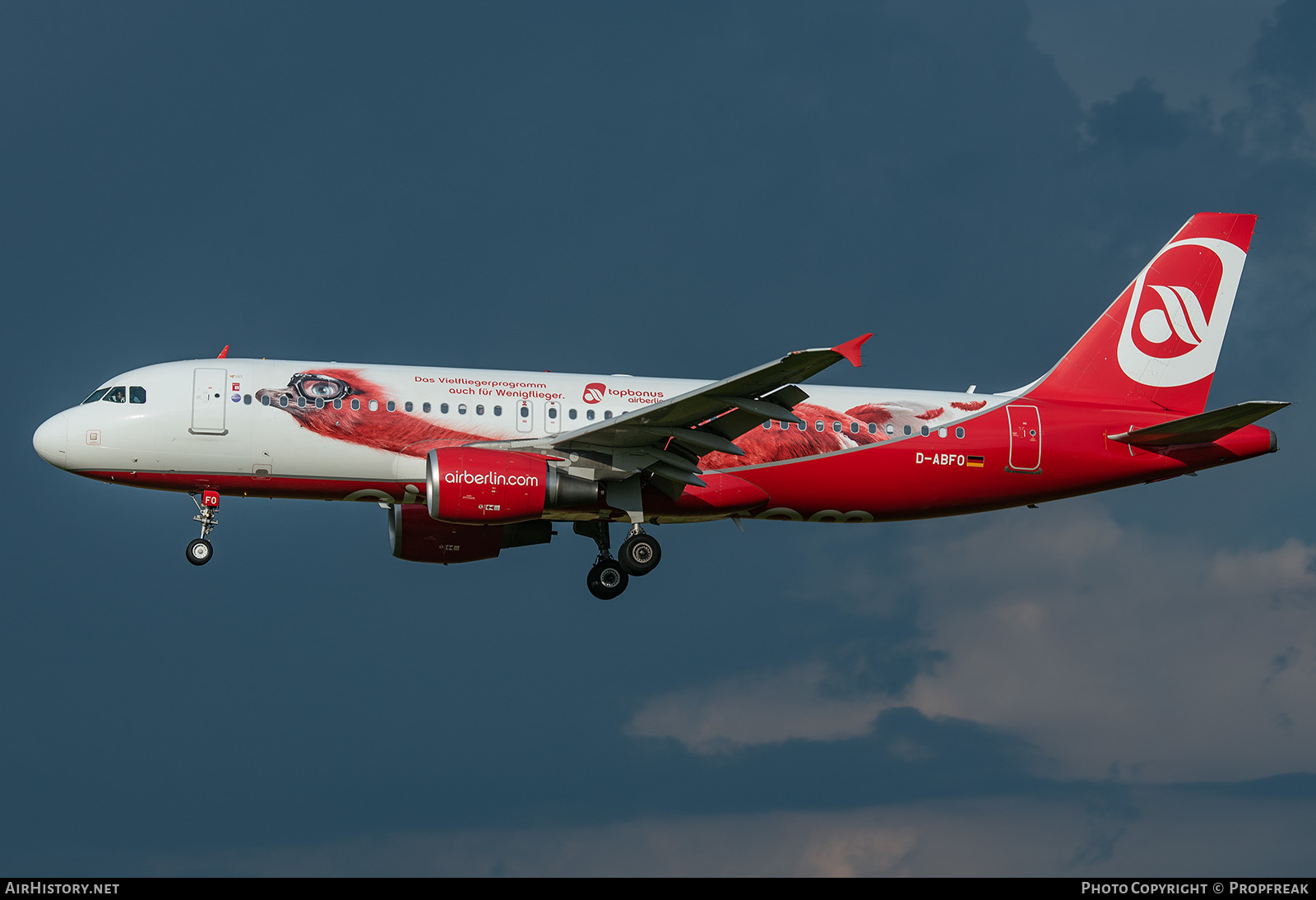 Aircraft Photo of D-ABFO | Airbus A320-214 | Air Berlin | AirHistory.net #597959