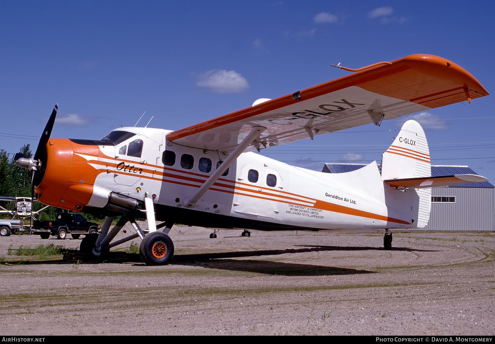 Aircraft Photo of C-GLQX | De Havilland Canada DHC-3 Otter | Geraldton Air | AirHistory.net #597967