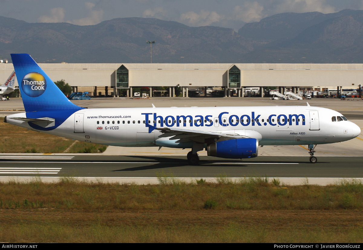 Aircraft Photo of G-VCED | Airbus A320-231 | Thomas Cook Airlines | AirHistory.net #597976
