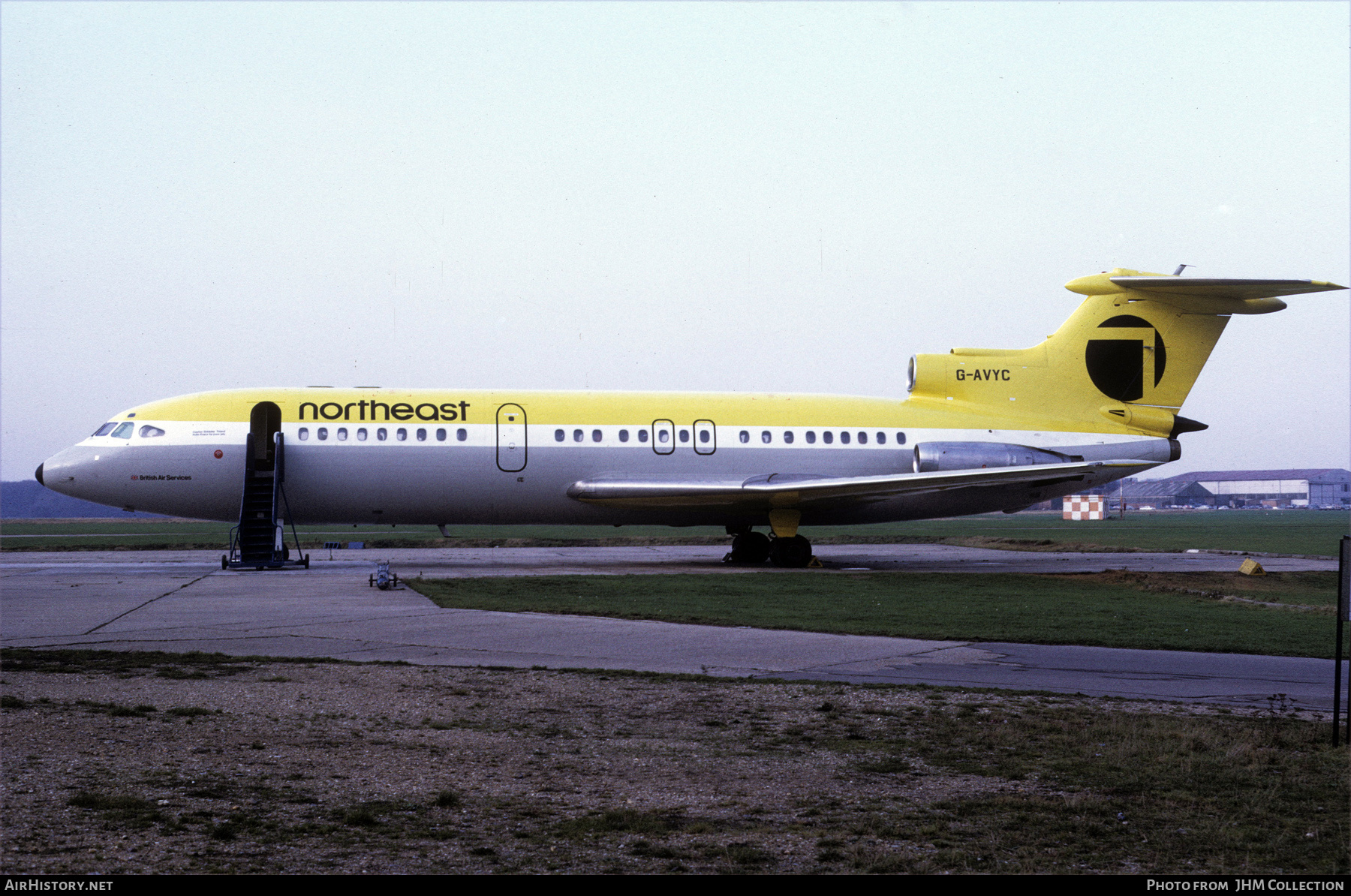 Aircraft Photo of G-AVYC | Hawker Siddeley HS-121 Trident 1E-140 | Northeast Airlines | AirHistory.net #597988