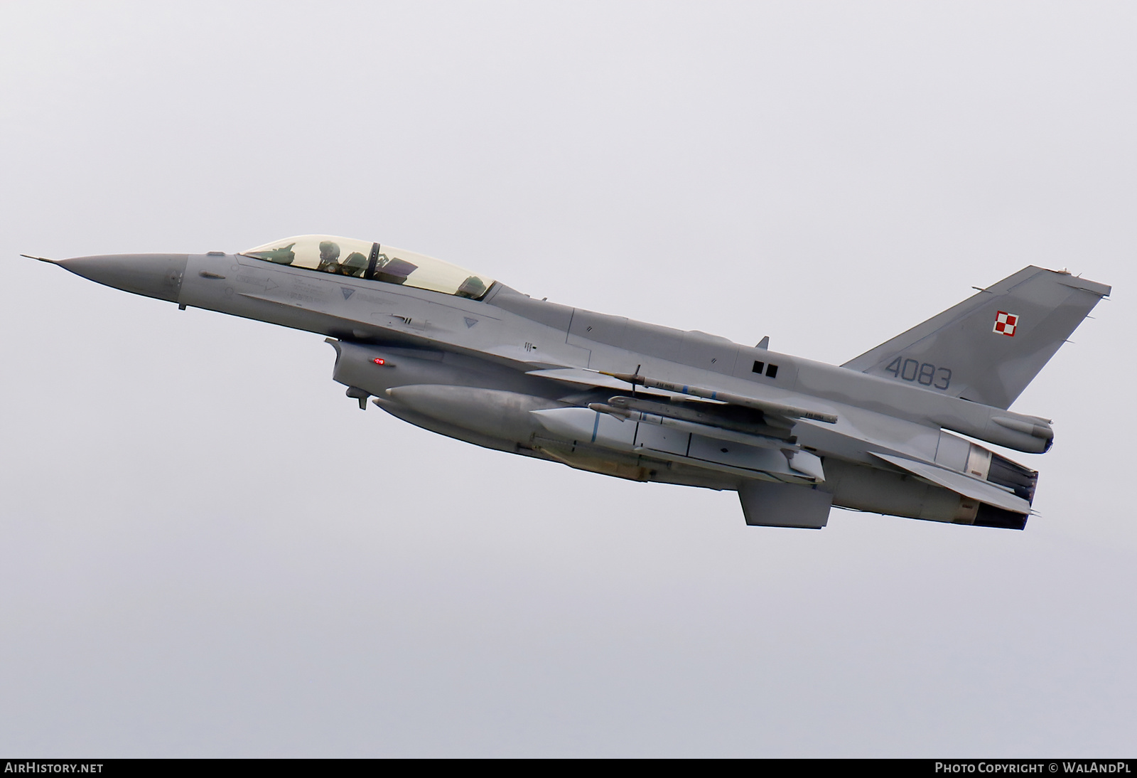 Aircraft Photo of 4083 | Lockheed Martin F-16D Fighting Falcon | Poland - Air Force | AirHistory.net #597998