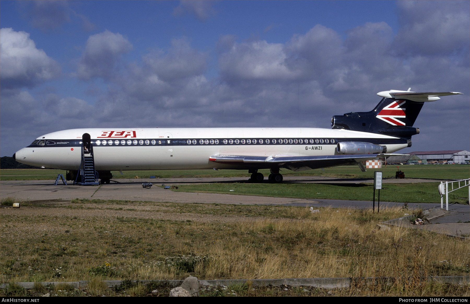 Aircraft Photo of G-AWZI | Hawker Siddeley HS-121 Trident 3B | BEA - British European Airways | AirHistory.net #598004