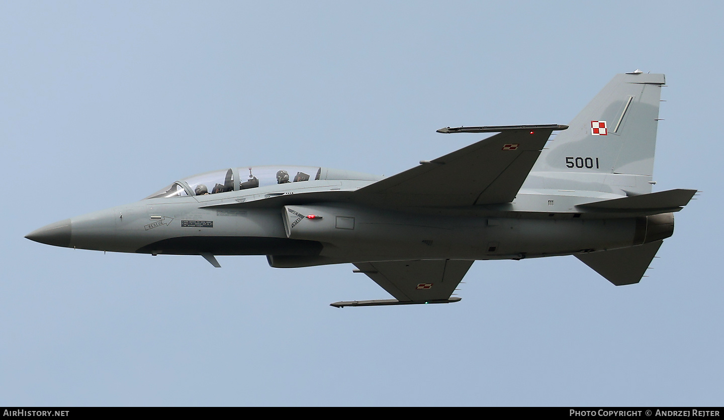 Aircraft Photo of 5001 | Korea Aerospace FA-50GF Golden Eagle | Poland - Air Force | AirHistory.net #598017