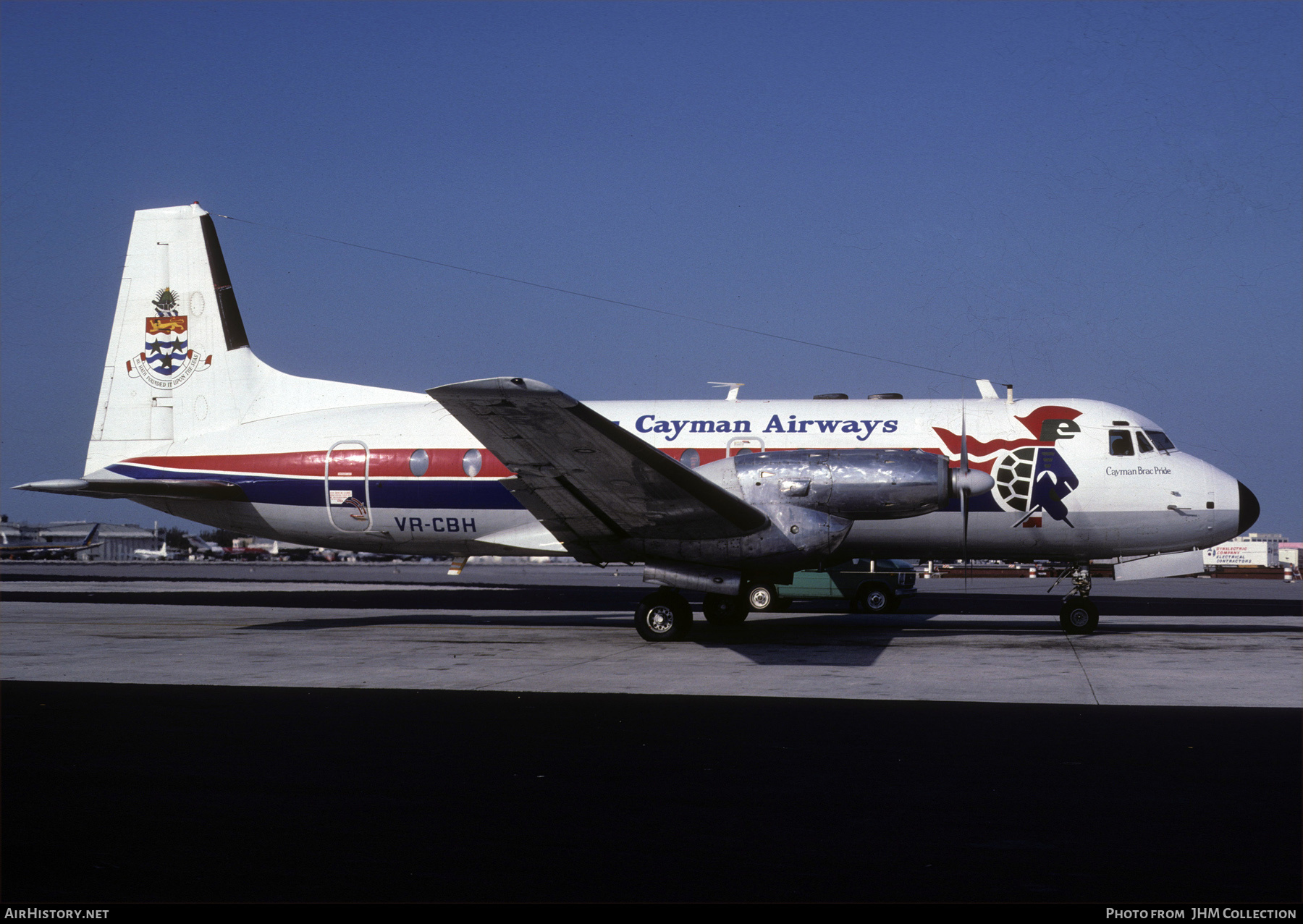 Aircraft Photo of VR-CBH | Hawker Siddeley HS-748 Srs1/105 | Cayman Airways | AirHistory.net #598024