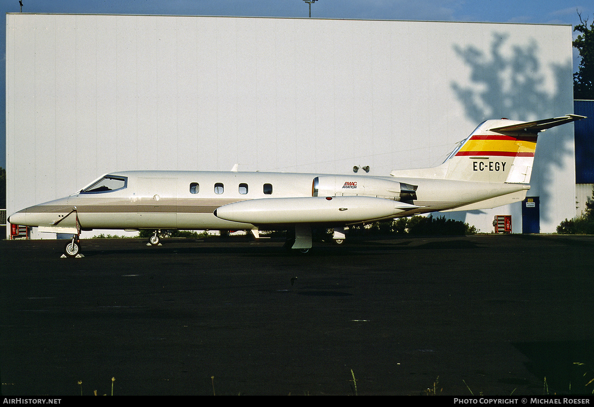 Aircraft Photo of EC-EGY | Gates Learjet 25D | MAC Aviation | AirHistory.net #598031