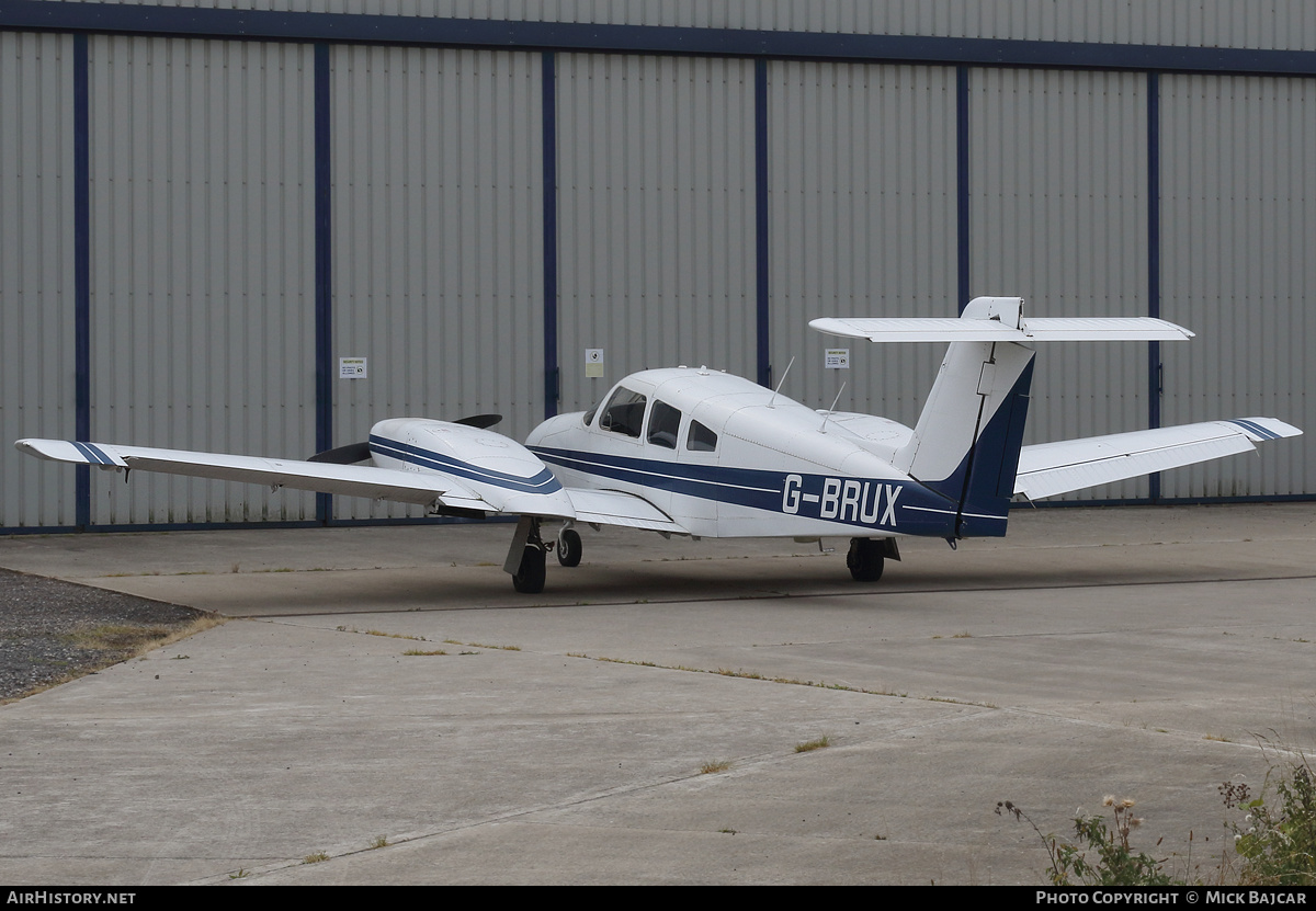 Aircraft Photo of G-BRUX | Piper PA-44-180 Seminole | AirHistory.net #598045
