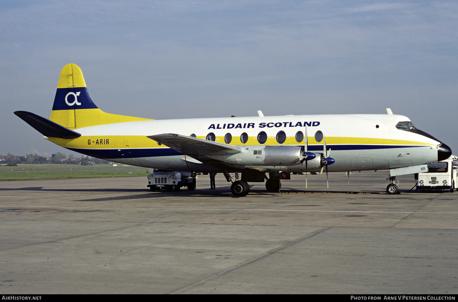 Aircraft Photo of G-ARIR | Vickers 708 Viscount | Alidair Scotland | AirHistory.net #598049