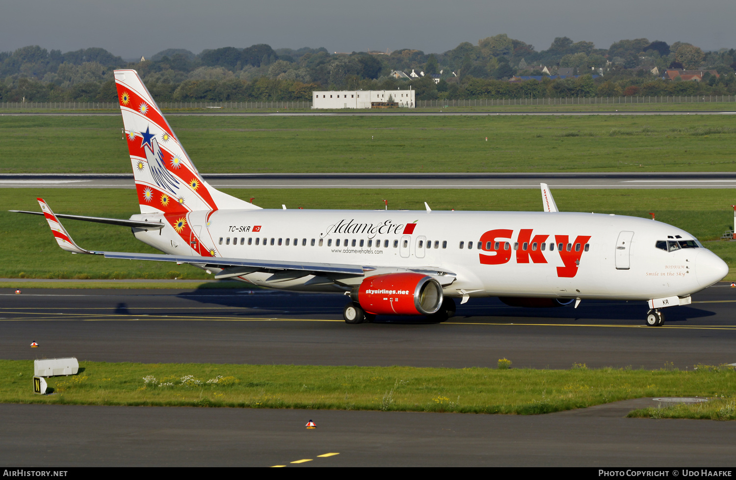 Aircraft Photo of TC-SKR | Boeing 737-83N | Sky Airlines | AirHistory.net #598060