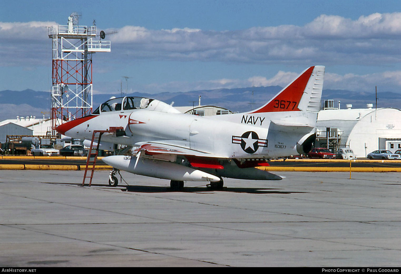 Aircraft Photo of 153677 / 3677 | McDonnell Douglas TA-4J Skyhawk | USA - Navy | AirHistory.net #598067