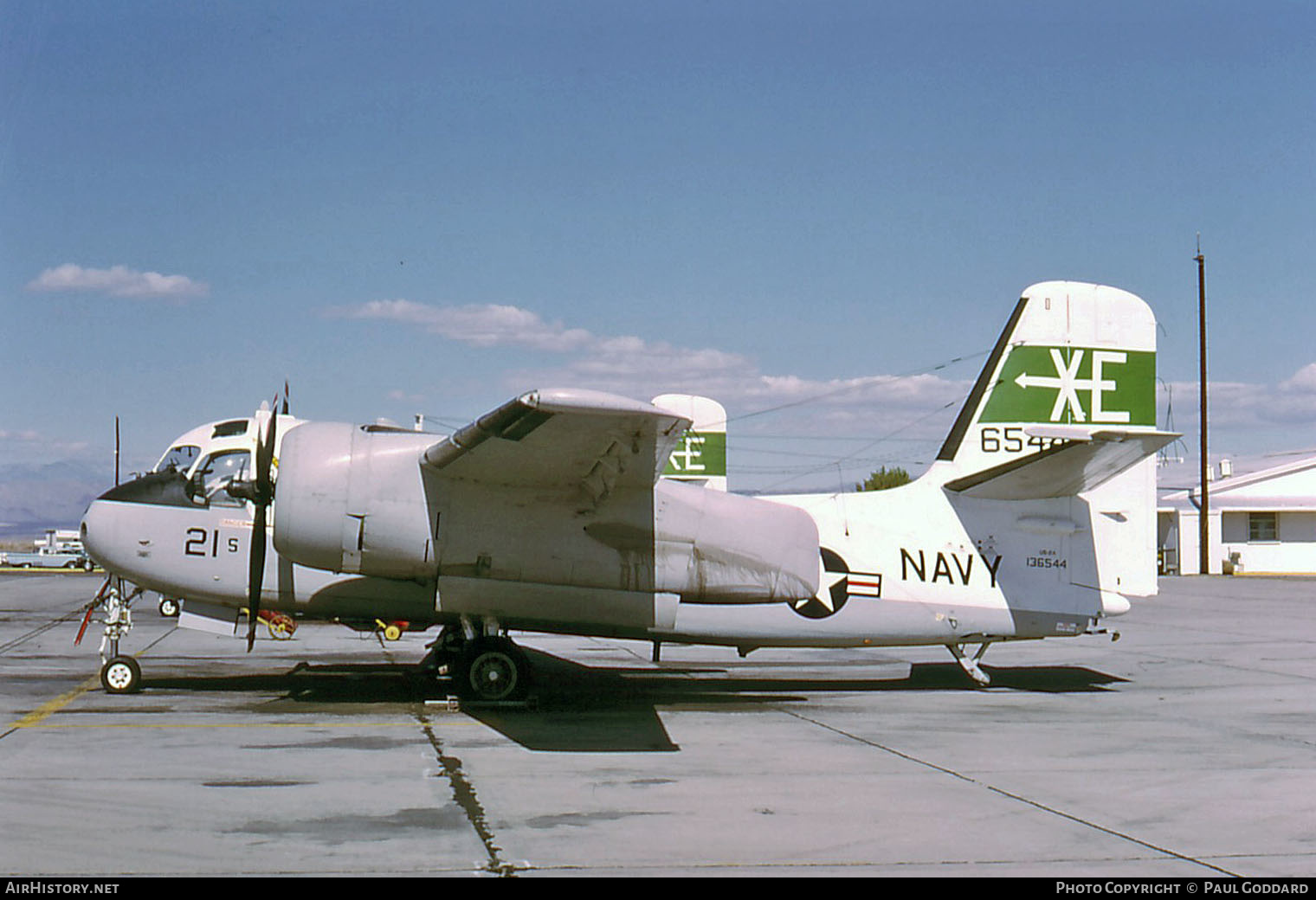 Aircraft Photo of 136544 / 6544 | Grumman US-2A Tracker | USA - Navy | AirHistory.net #598071