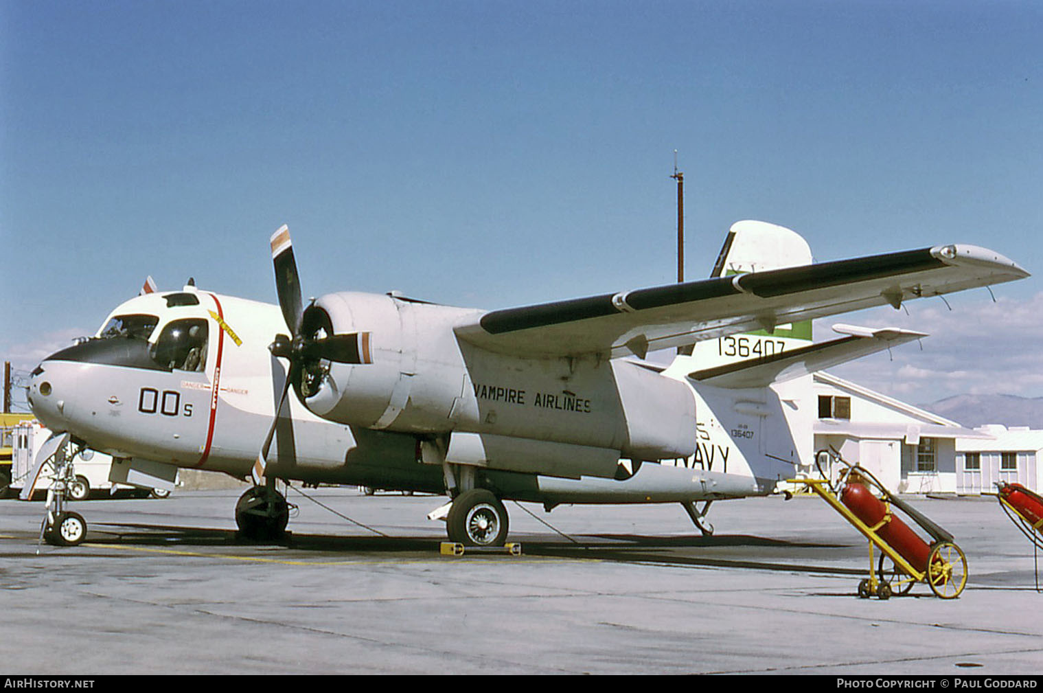 Aircraft Photo of 136407 | Grumman US-2A Tracker | USA - Navy | AirHistory.net #598075