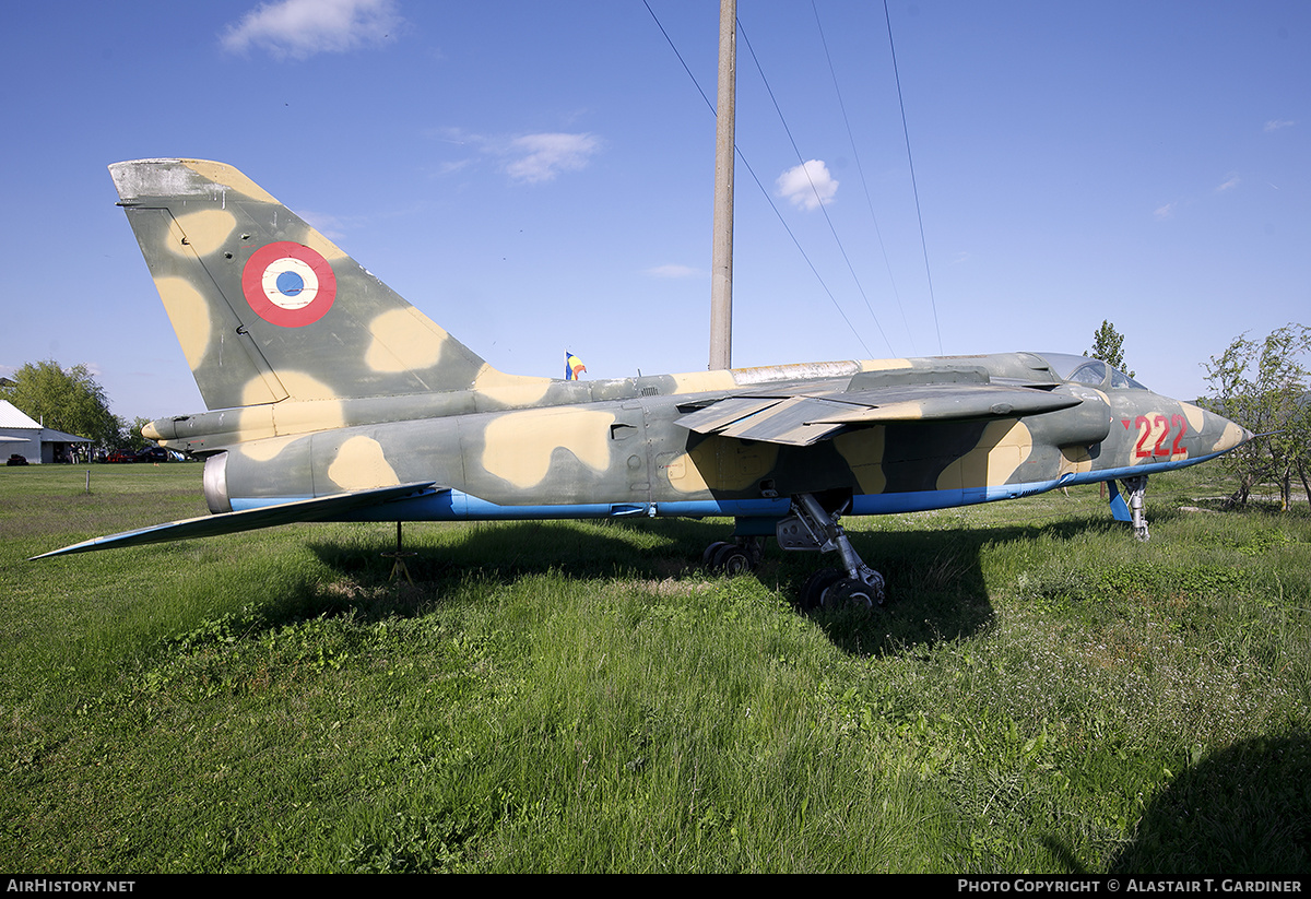 Aircraft Photo of 222 | Craiova IAR-93B Vultur | Romania - Air Force | AirHistory.net #598082