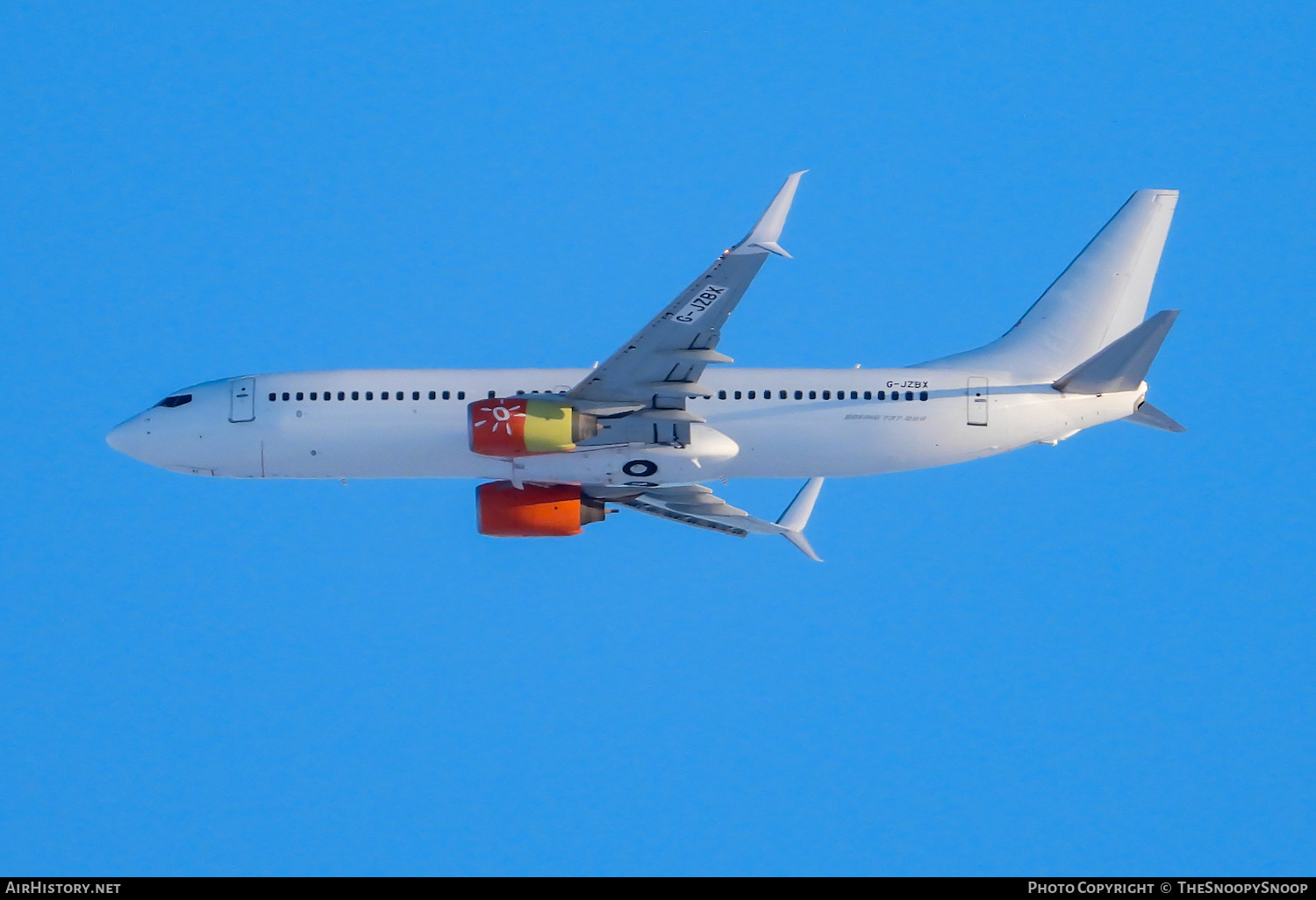Aircraft Photo of G-JZBX | Boeing 737-8HX | AirHistory.net #598100