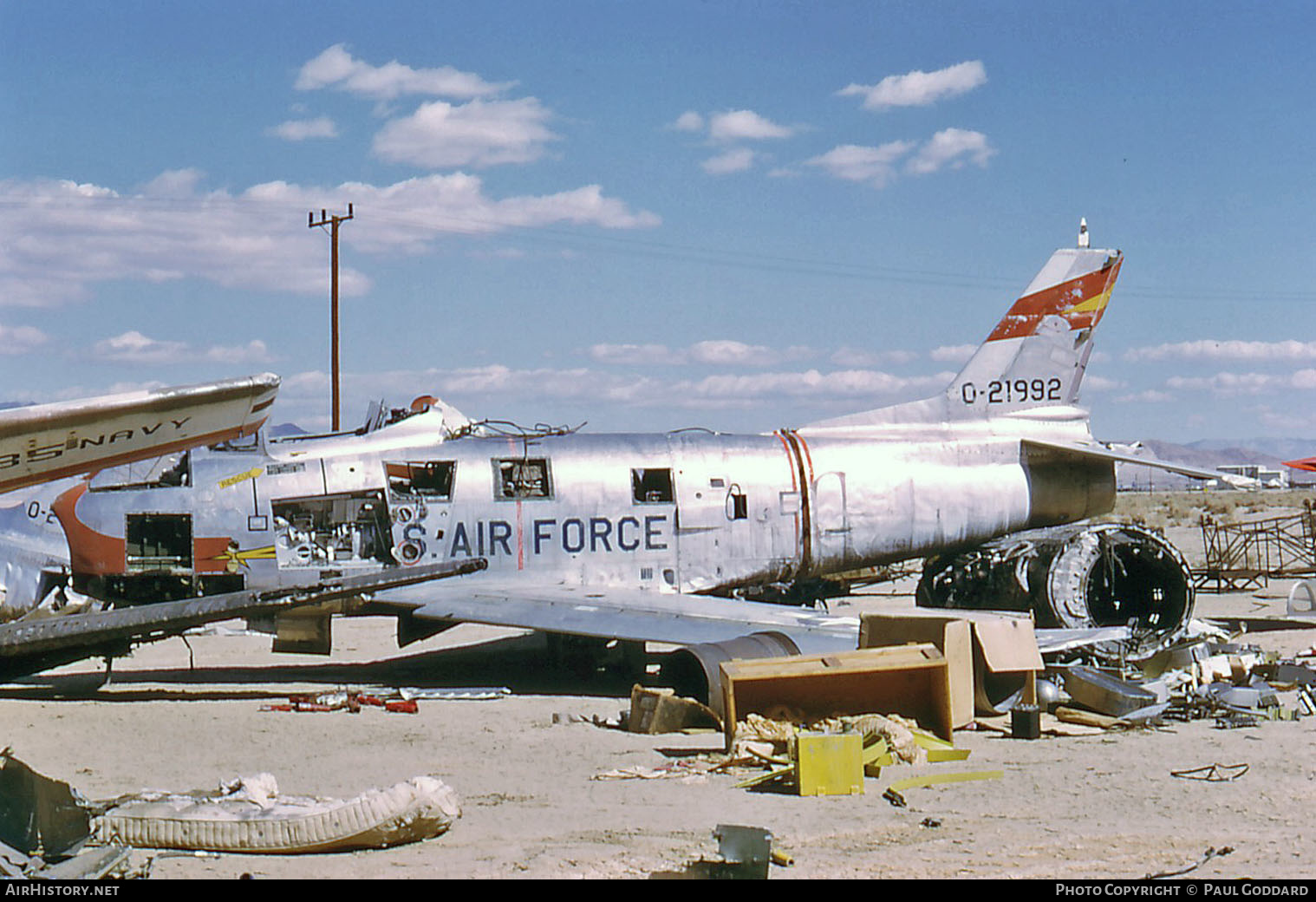 Aircraft Photo of 52-1992 / 0-21992 | North American F-86H Sabre | USA - Air Force | AirHistory.net #598102