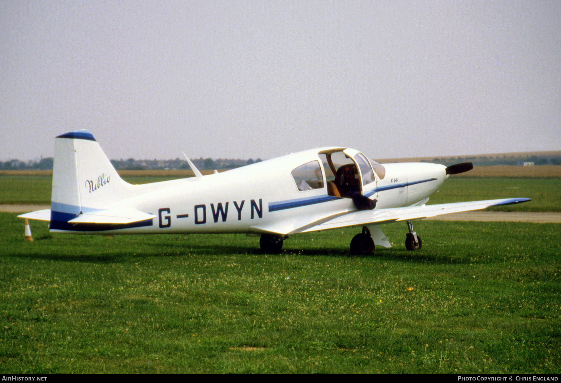 Aircraft Photo of G-OWYN | Aviamilano F-14 Nibbio | AirHistory.net #598135