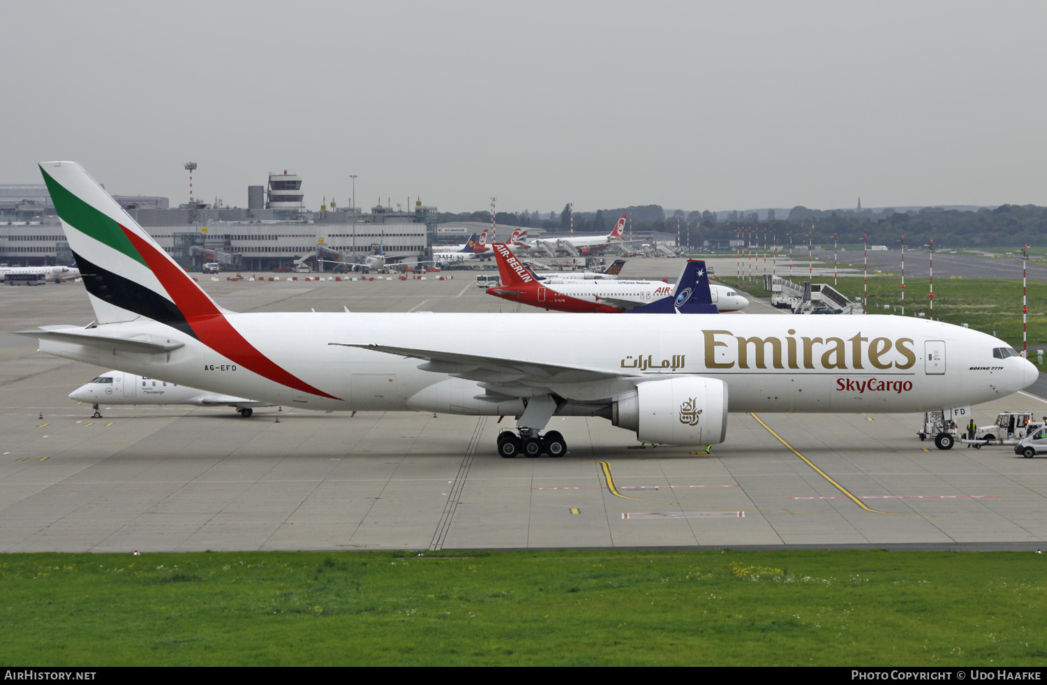 Aircraft Photo of A6-EFD | Boeing 777-F1H | Emirates SkyCargo | AirHistory.net #598140