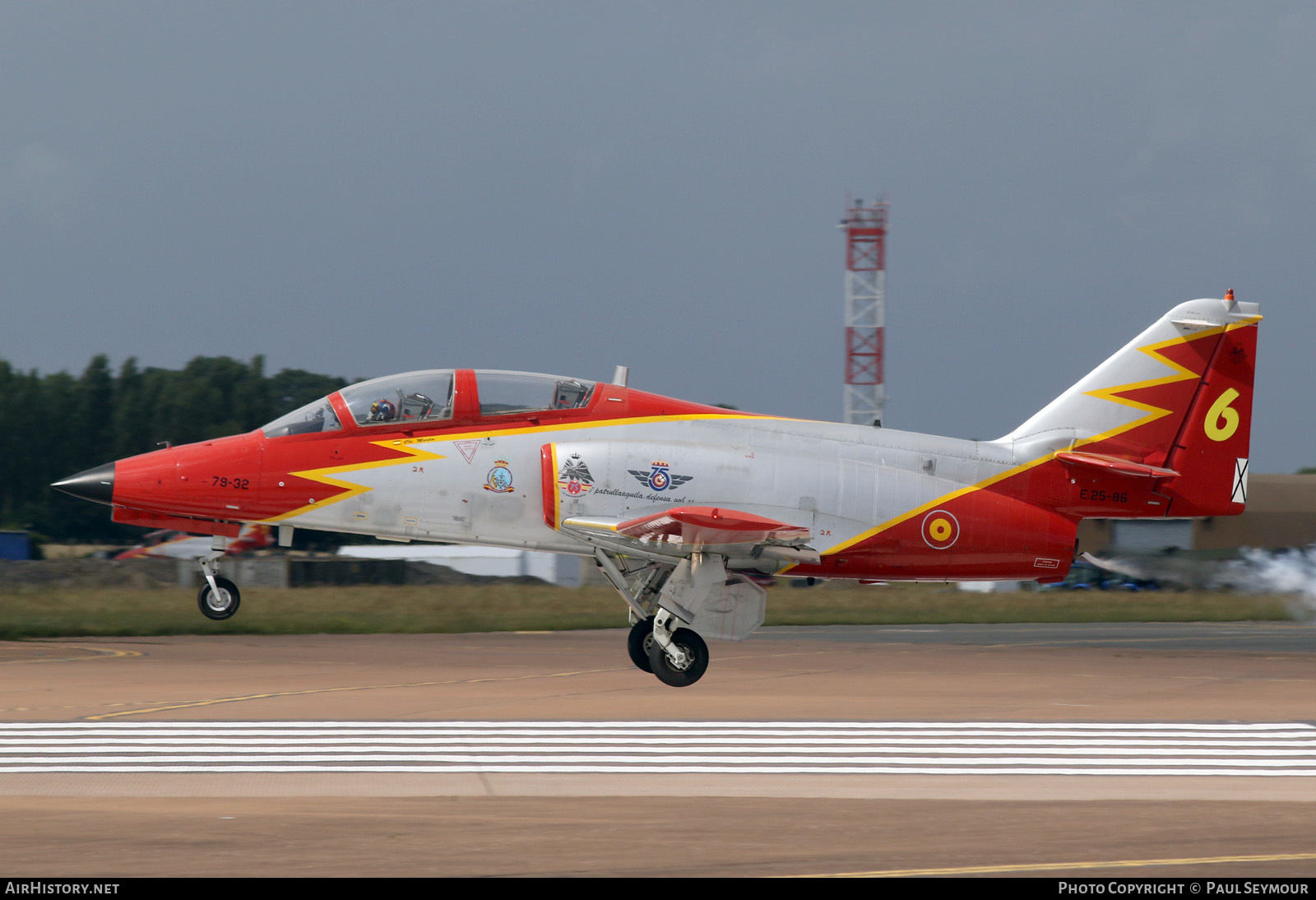 Aircraft Photo of E.25-86 | CASA C101EB Aviojet | Spain - Air Force | AirHistory.net #598146