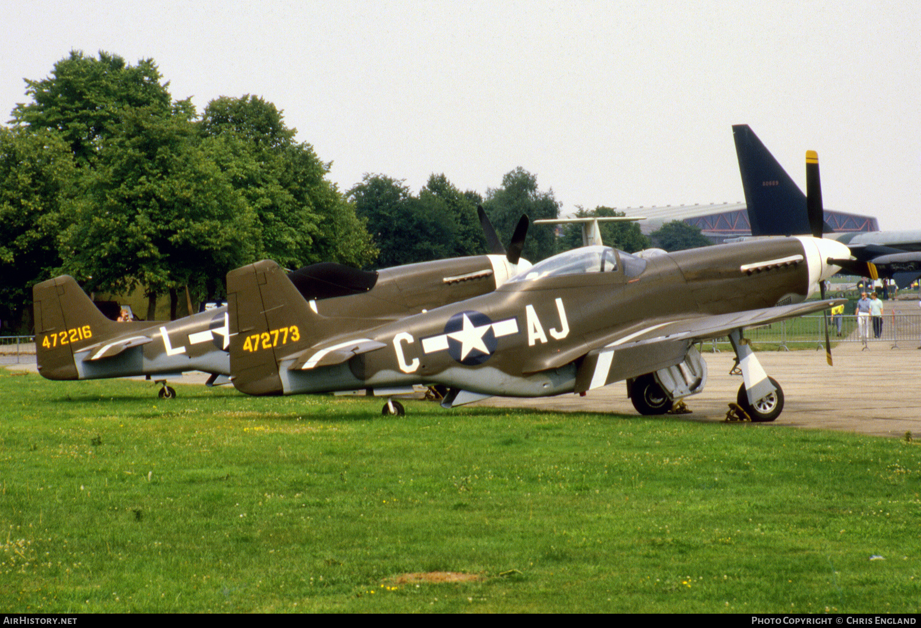 Aircraft Photo of G-SUSY / 472773 | North American P-51D Mustang | USA - Air Force | AirHistory.net #598157