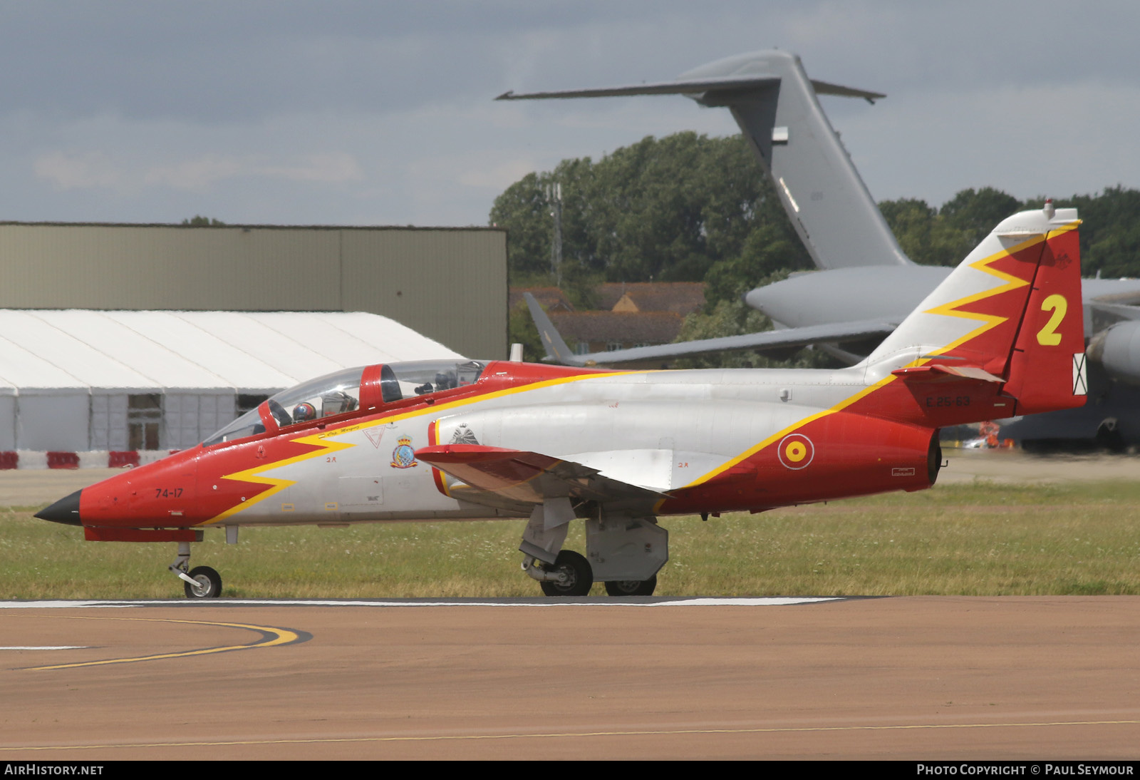 Aircraft Photo of E.25-63 | CASA C101EB Aviojet | Spain - Air Force | AirHistory.net #598159