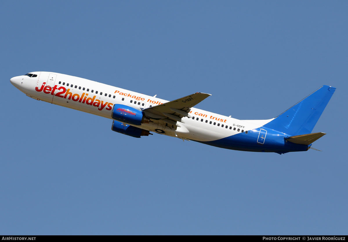Aircraft Photo of G-GDFF | Boeing 737-85P | Jet2 Holidays | AirHistory.net #598172