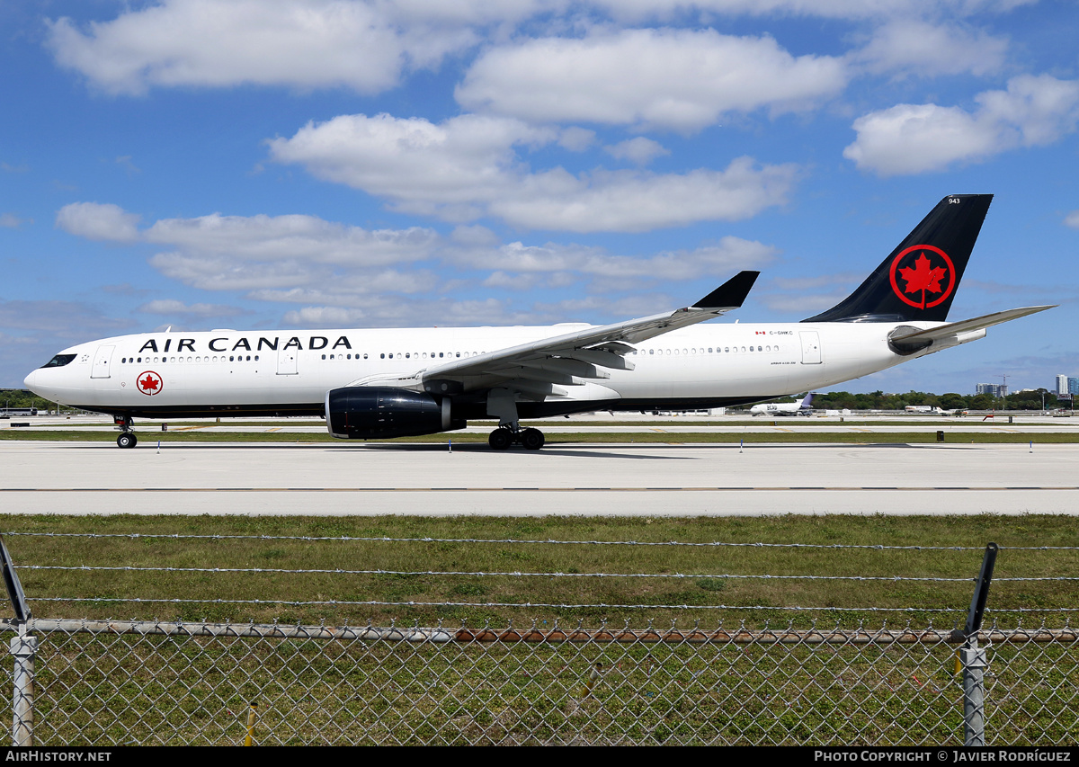 Aircraft Photo of C-GHKC | Airbus A330-343E | Air Canada | AirHistory.net #598193
