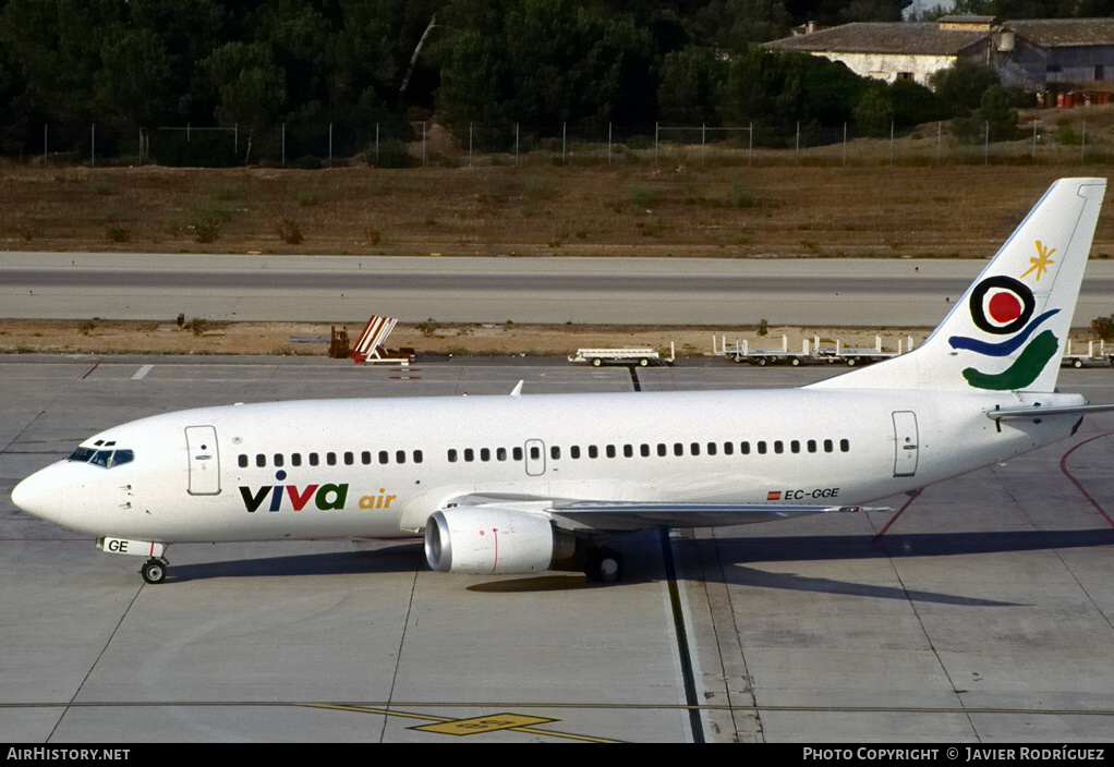 Aircraft Photo of EC-GGE | Boeing 737-36E | Viva Air | AirHistory.net #598200