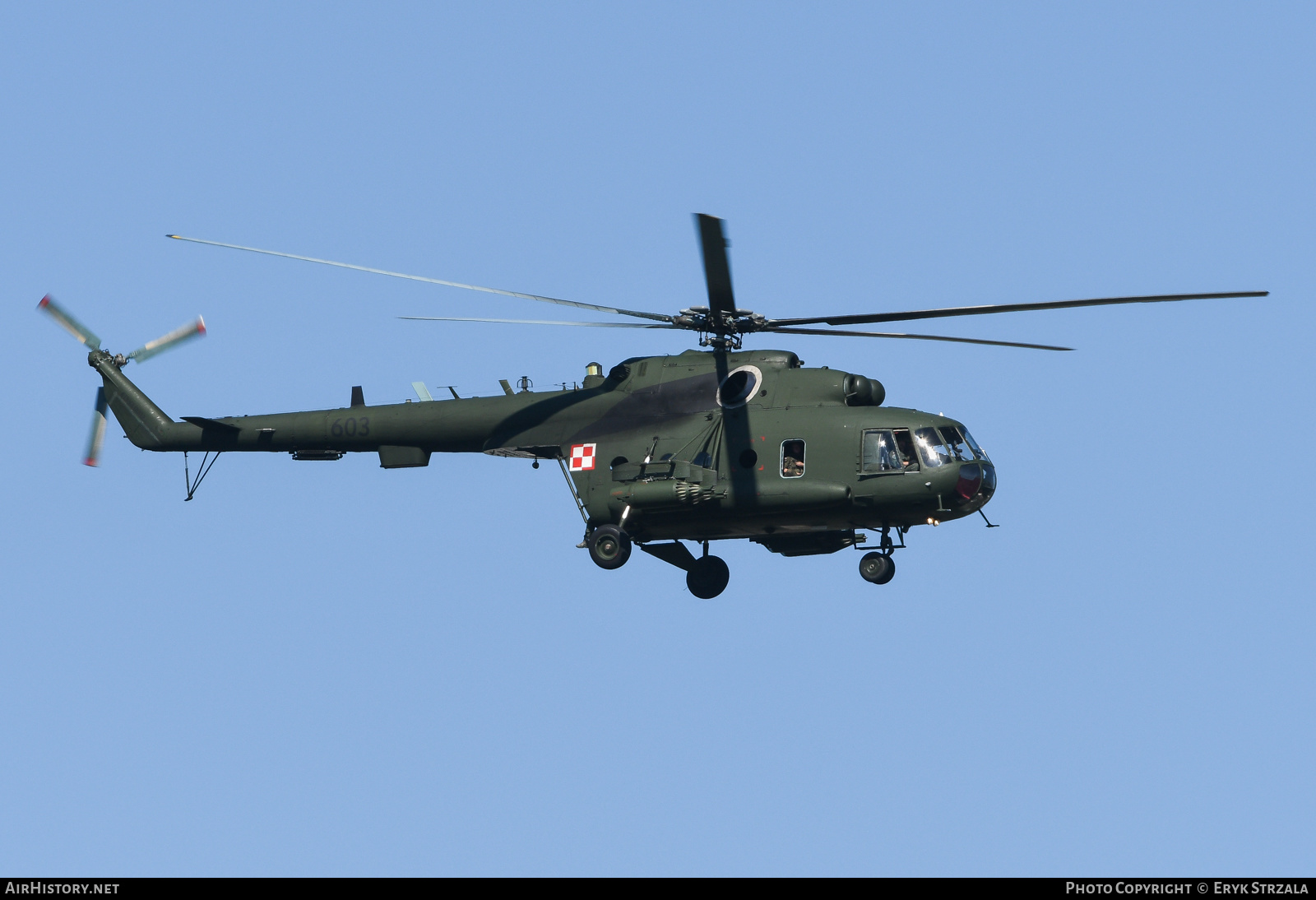 Aircraft Photo of 603 | Mil Mi-17 | Poland - Army | AirHistory.net #598207
