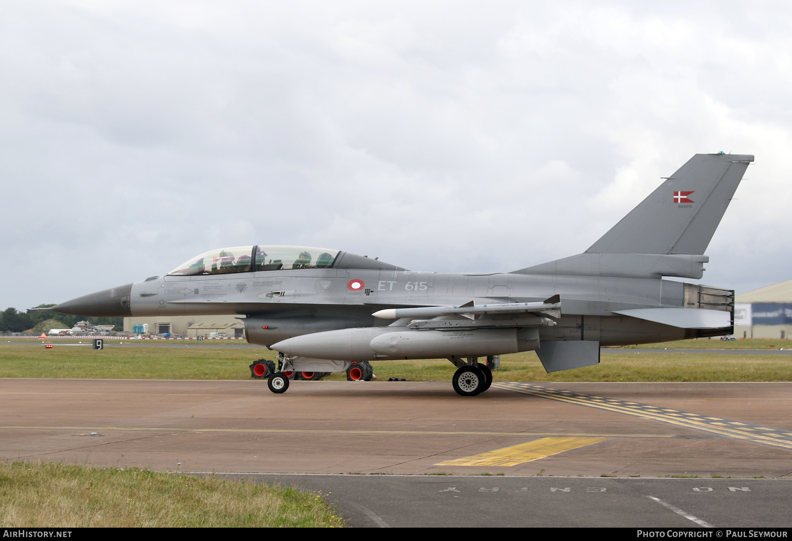 Aircraft Photo of ET-615 | General Dynamics F-16BM Fighting Falcon | Denmark - Air Force | AirHistory.net #598208