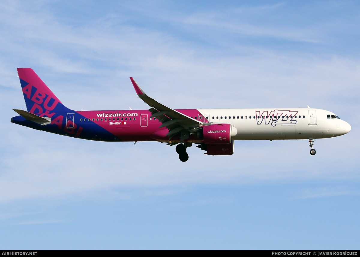 Aircraft Photo of 9H-WDV | Airbus A321-271NX | Wizz Air | AirHistory.net #598238