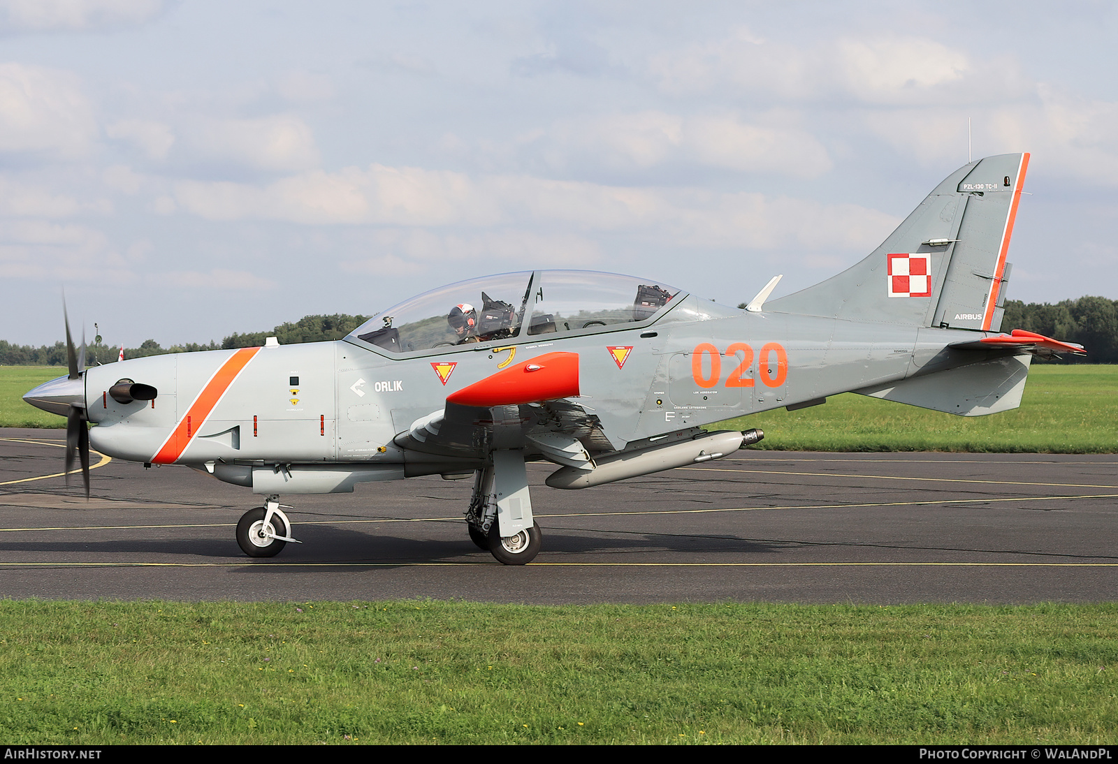 Aircraft Photo of 020 | PZL-Okecie PZL-130TC-2 Turbo Orlik | Poland - Air Force | AirHistory.net #598240