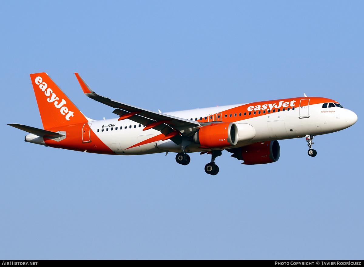 Aircraft Photo of G-UZHM | Airbus A320-251N | EasyJet | AirHistory.net #598242