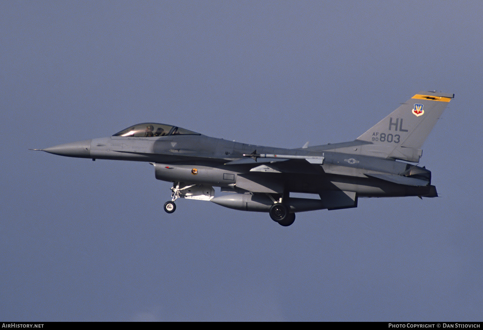Aircraft Photo of 90-0803 / AF90-803 | General Dynamics F-16CM Fighting Falcon | USA - Air Force | AirHistory.net #598243