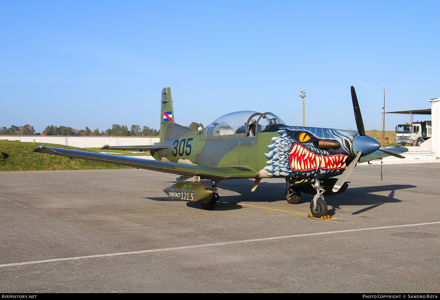 Aircraft Photo of FAU-305 / 305 | Pilatus PC-7 | Uruguay - Air Force | AirHistory.net #598263