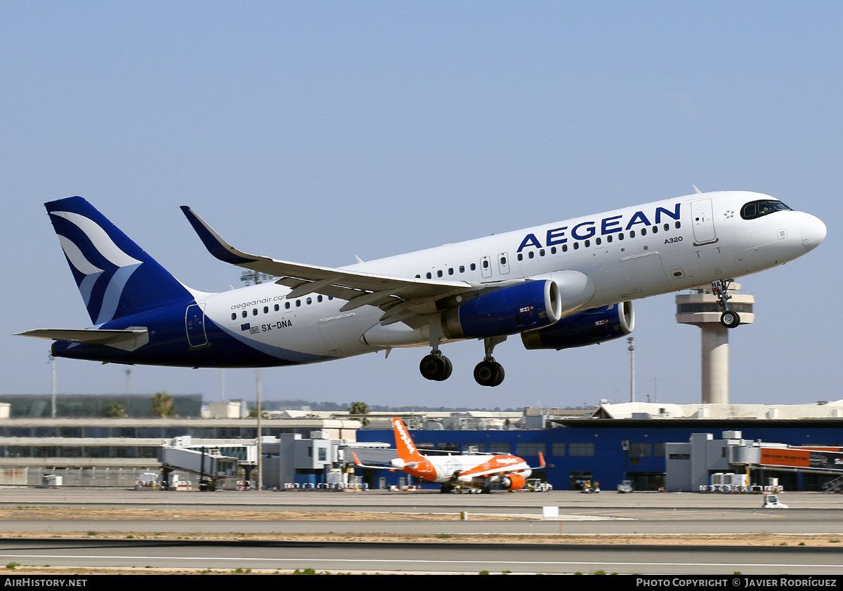 Aircraft Photo of SX-DNA | Airbus A320-232 | Aegean Airlines | AirHistory.net #598268