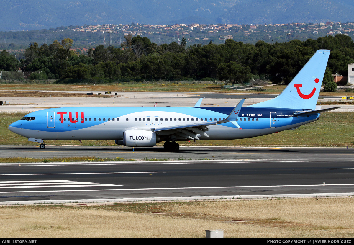 Aircraft Photo of G-TAWB | Boeing 737-8K5 | TUI | AirHistory.net #598272