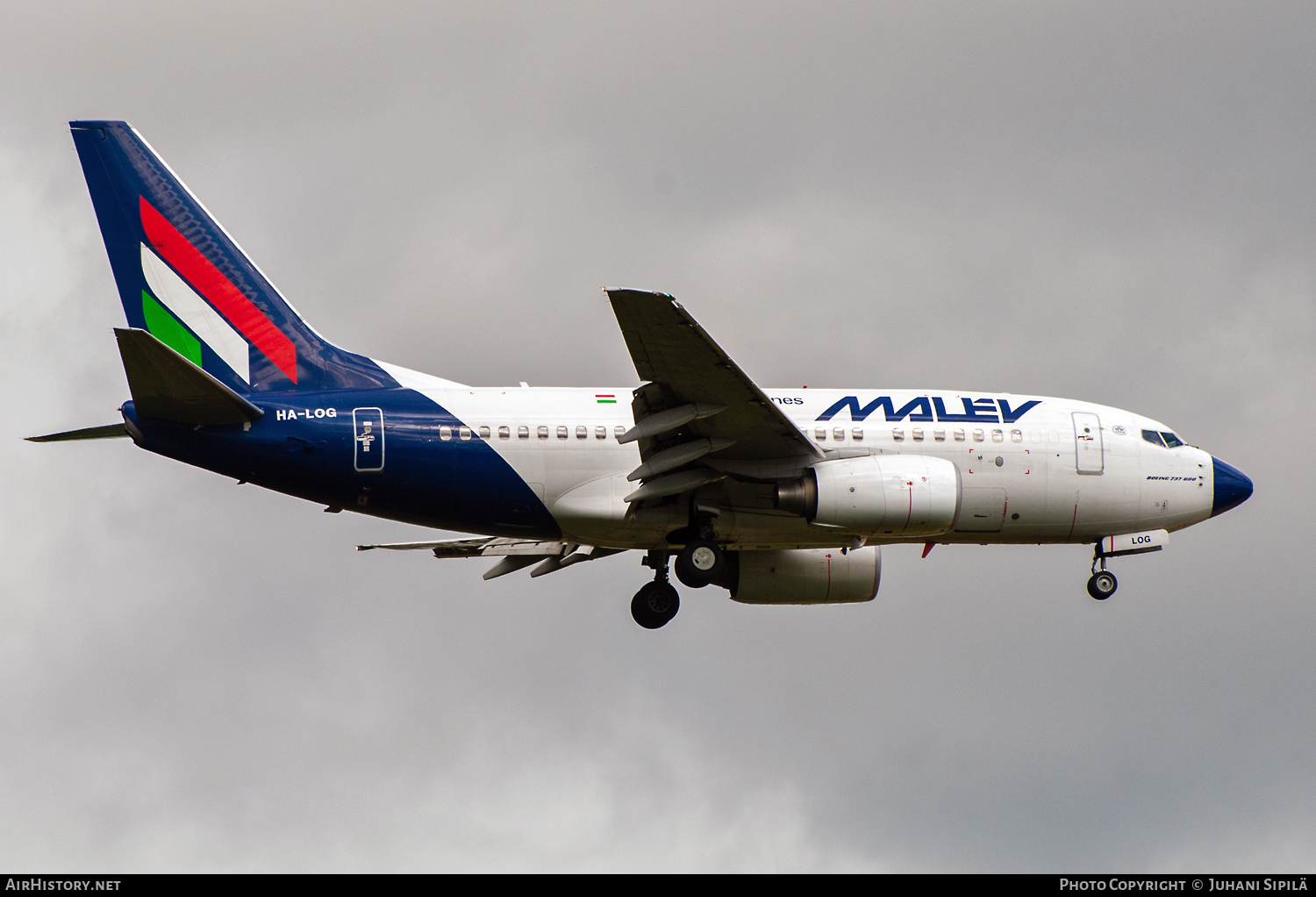 Aircraft Photo of HA-LOG | Boeing 737-6Q8 | Malév - Hungarian Airlines | AirHistory.net #598307