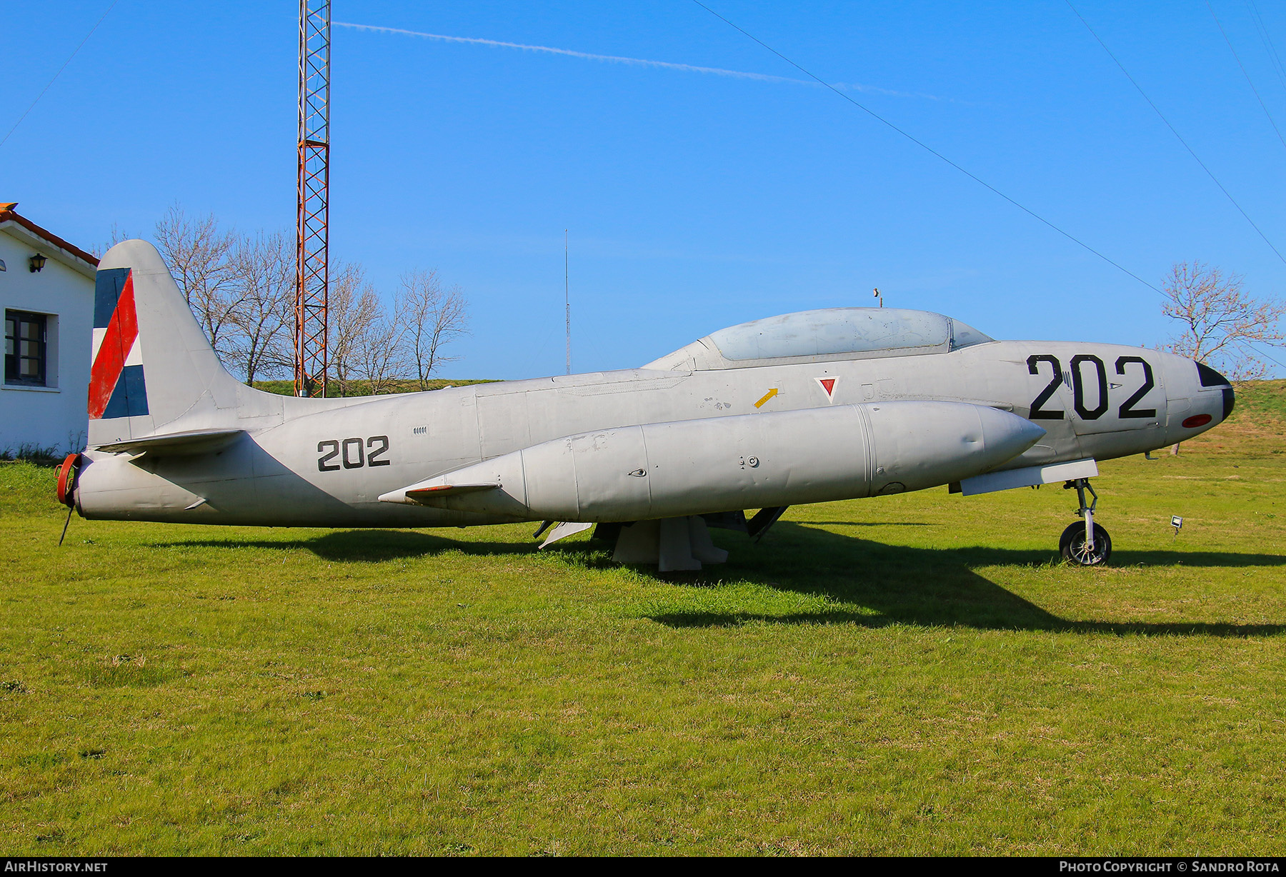 Aircraft Photo of 202 / FAU-202 | Lockheed T-33A | Uruguay - Air Force | AirHistory.net #598310