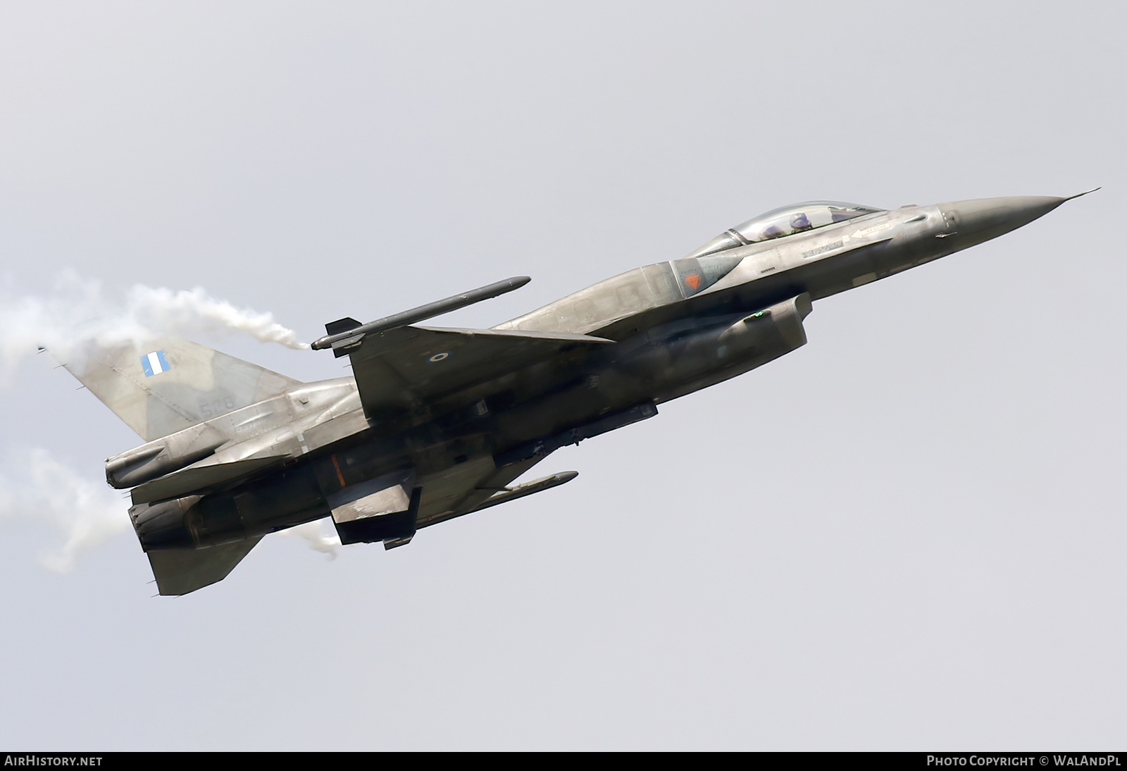 Aircraft Photo of 526 | Lockheed Martin F-16CJ Fighting Falcon | Greece - Air Force | AirHistory.net #598324